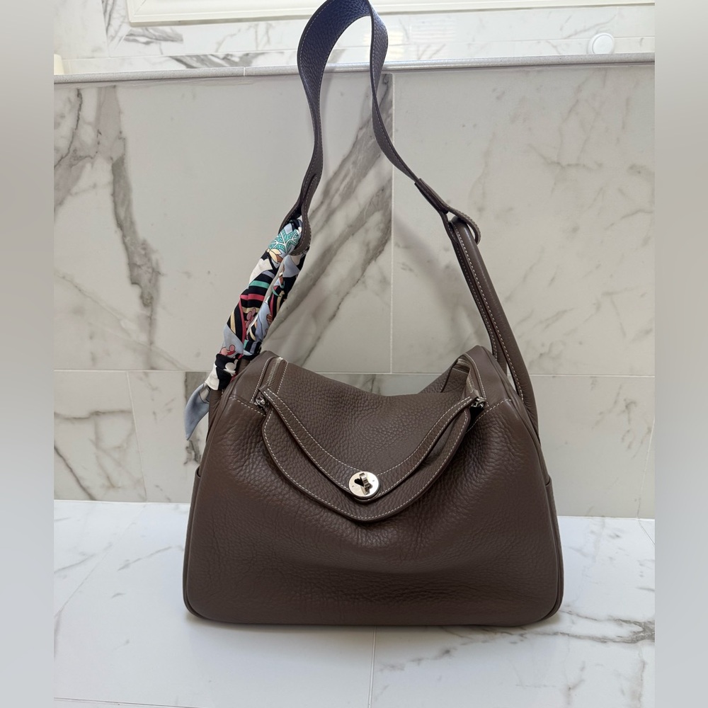 Sold Hermes Lindy Etoupe 34 - Picture 3 of 16